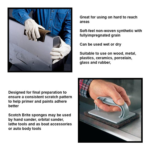 3M Scotch Brite Scuff Pads